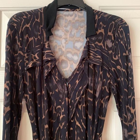 Hot🔥Cheetah style Black and Brown Dress! - Picture 1 of 5